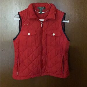 Lauren Ralph Lauren quilted vest- p/p petite
